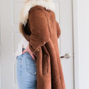 Penny Lane suede coat
